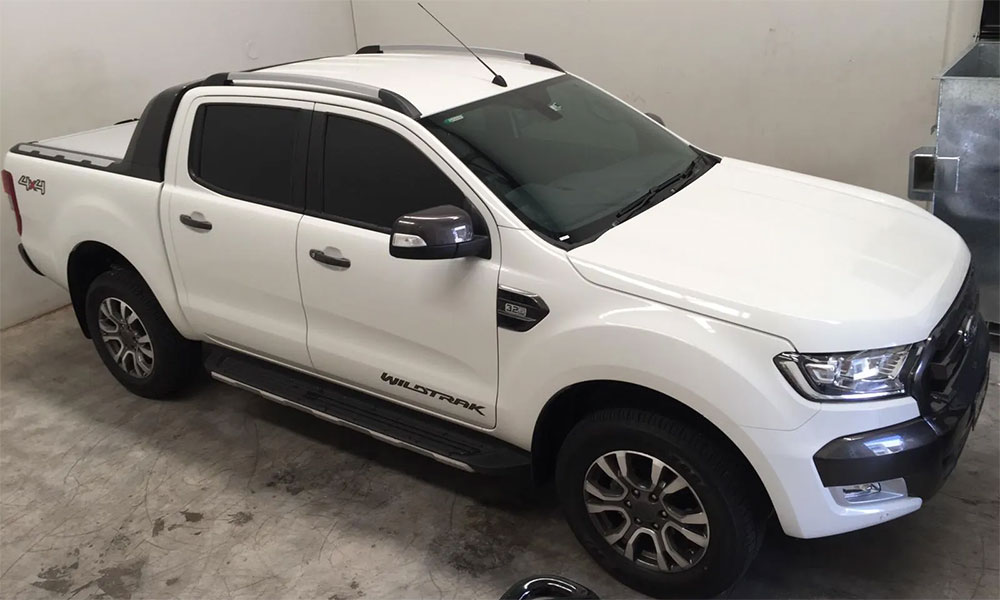 smash and grab tinting on ford wildtrack