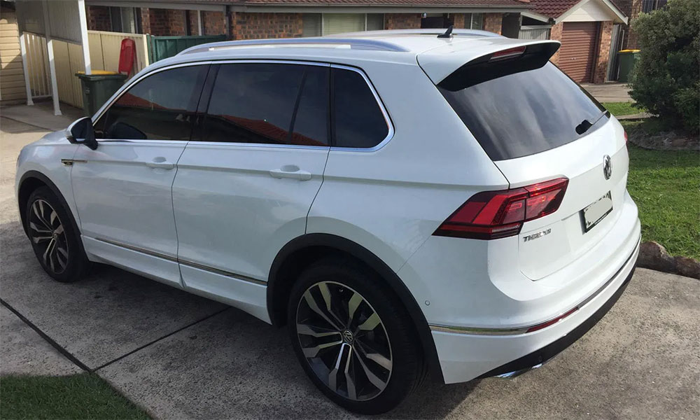 smash and grab tinting on vw tiguan