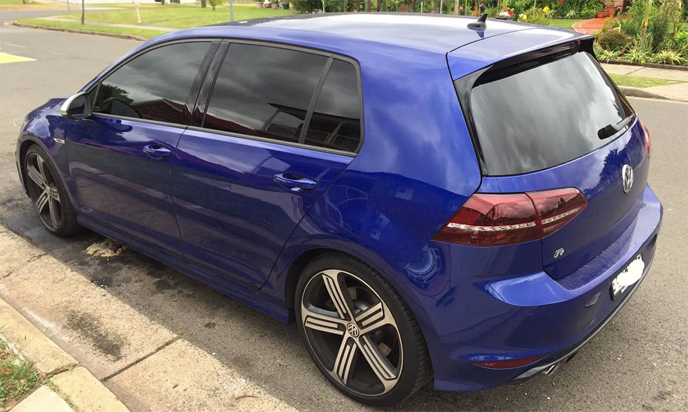 smash and grab tinting on golf r