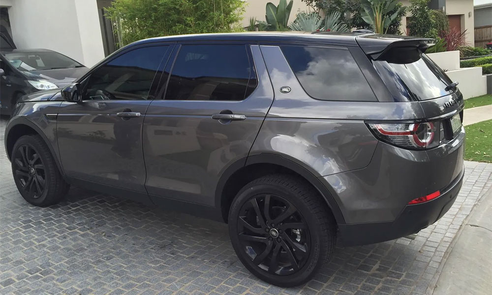smash and grab tinting on landrover discovery
